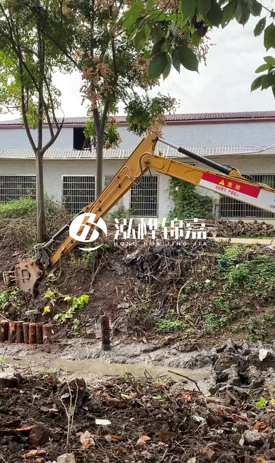 駐馬店挖機(jī)打木樁專業(yè)施工- 河道打木樁后木樁腐朽怎么防治？