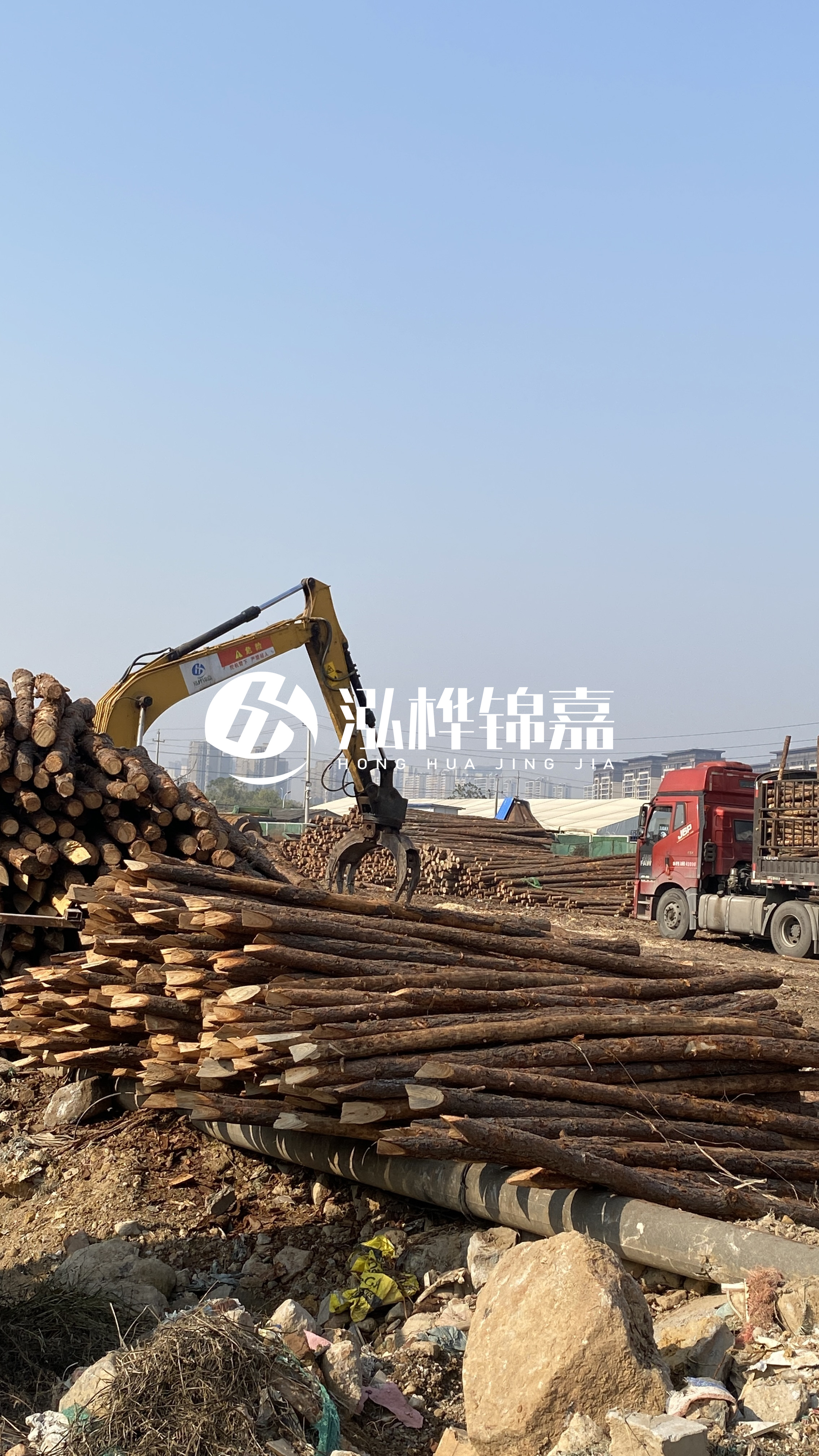 白銀松木樁批發(fā)源頭廠家-為什么要選新鮮松木樁？