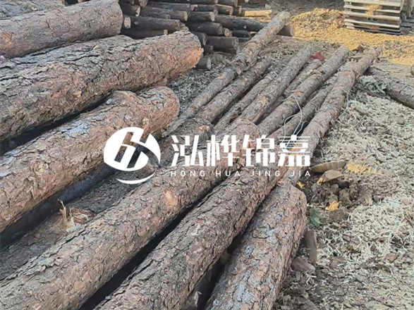 松木樁批發(fā)廠家泓樺錦嘉 - 松木樁在軟地基處理中效果好嗎？