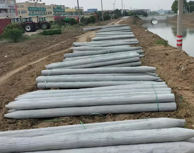 水泥仿木樁施工隊泓樺錦嘉 - 水泥樁打樁不合格怎么返工？