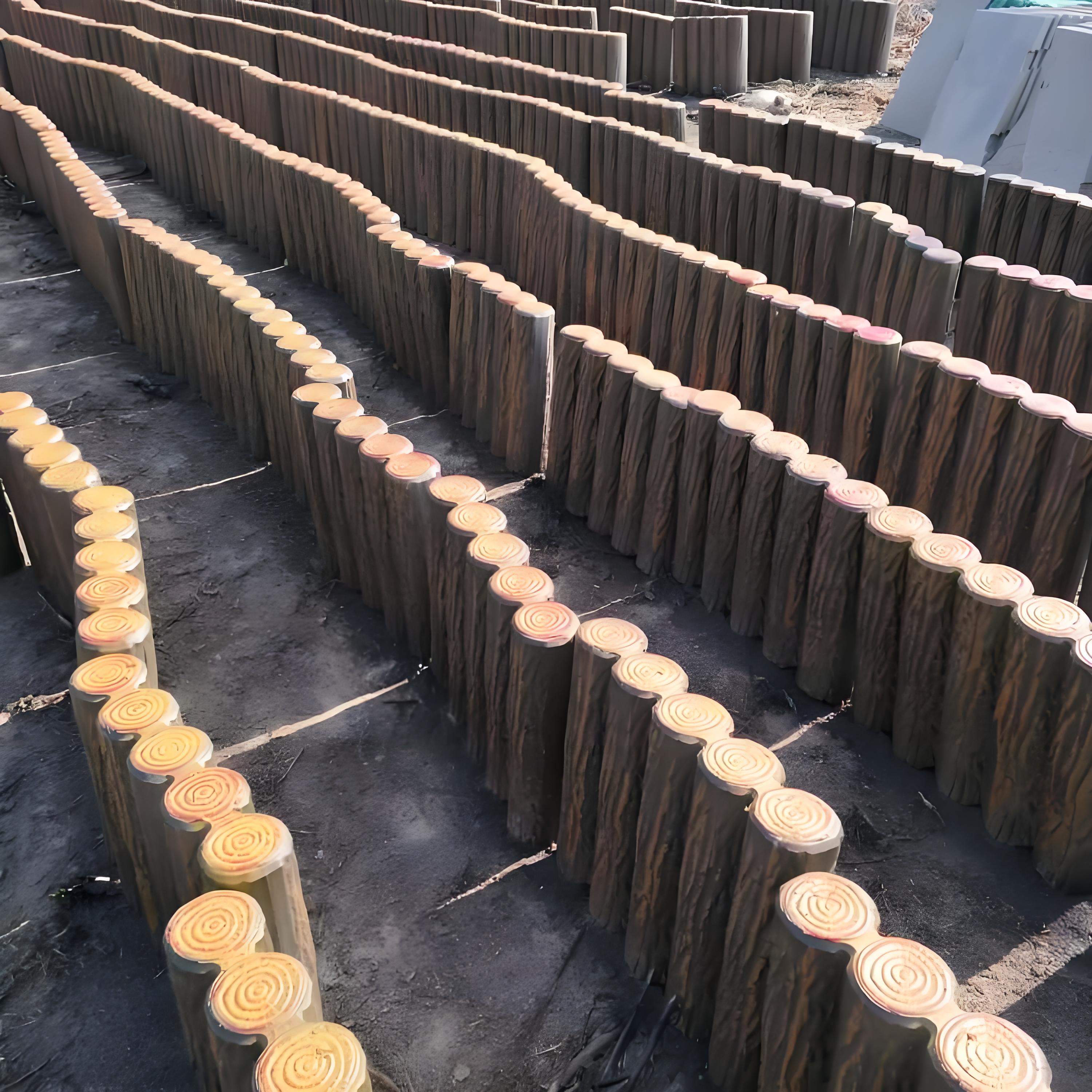 水泥仿木樁施工隊泓樺錦嘉 - 水泥樁打樁的施工流程有哪些？