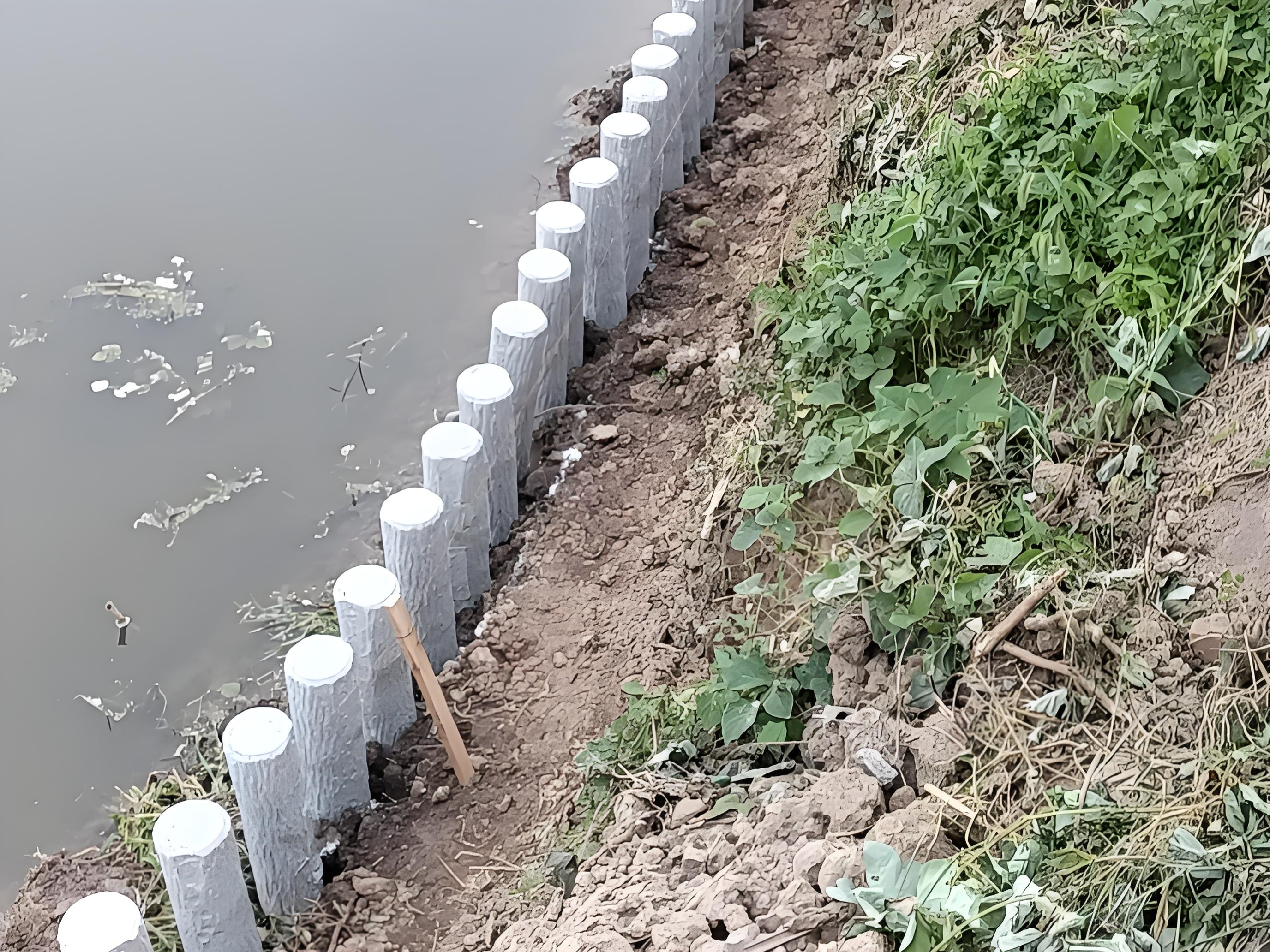 水泥仿木樁施工隊泓樺錦嘉 - 小型項目水泥樁打樁施工隊接嗎？